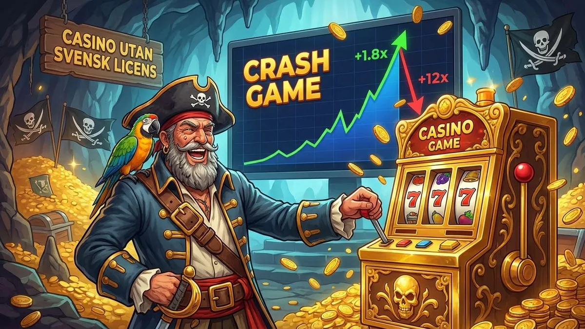 Casino Utan Svensk Licens crash games